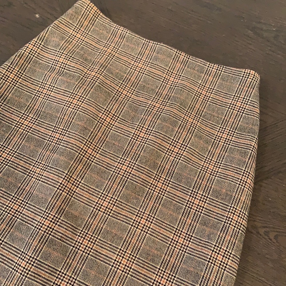 Brandy Melville / John Galt OS/xs/s plaid pencil skirt